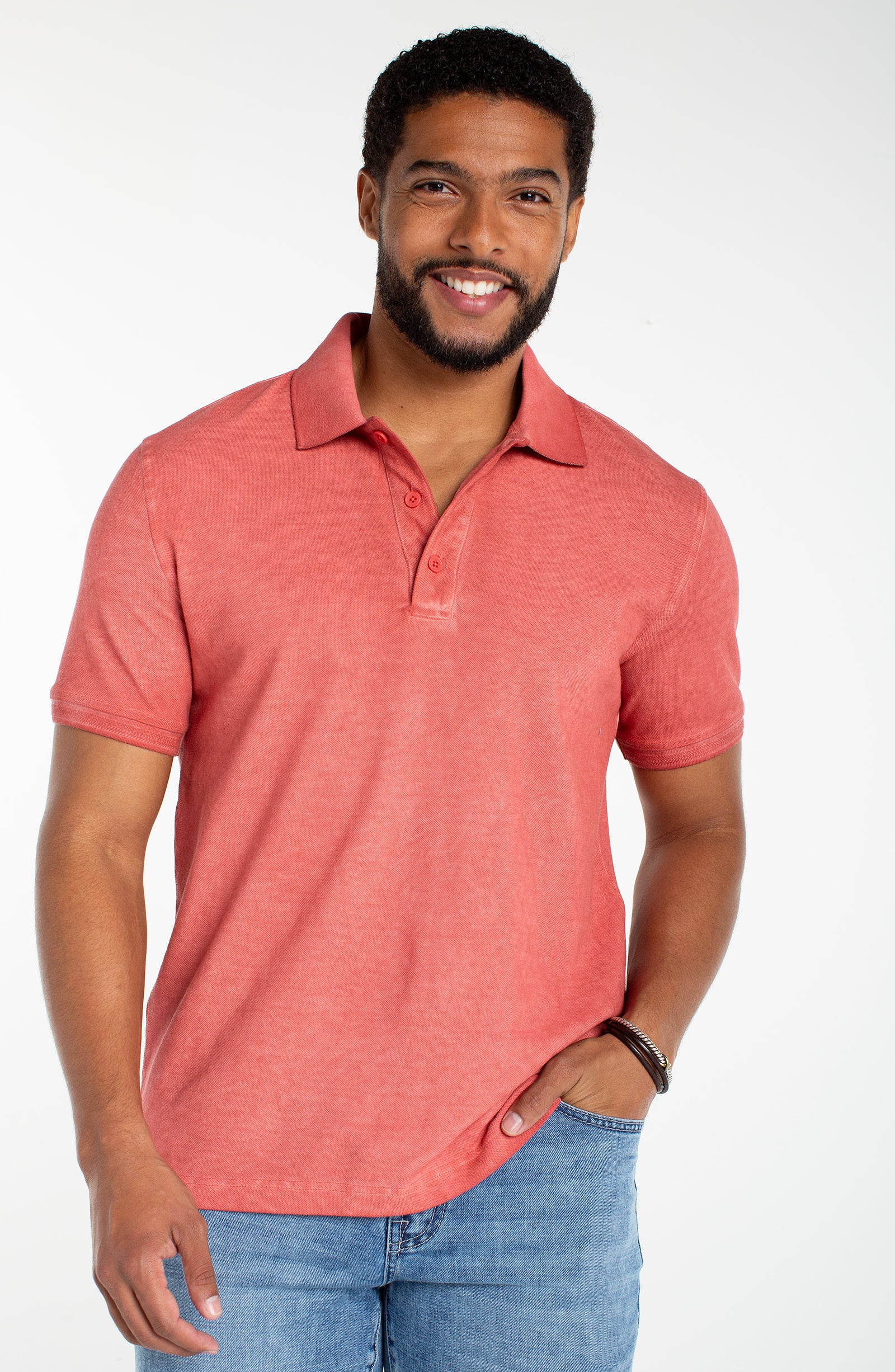 Novelty Rib Polo