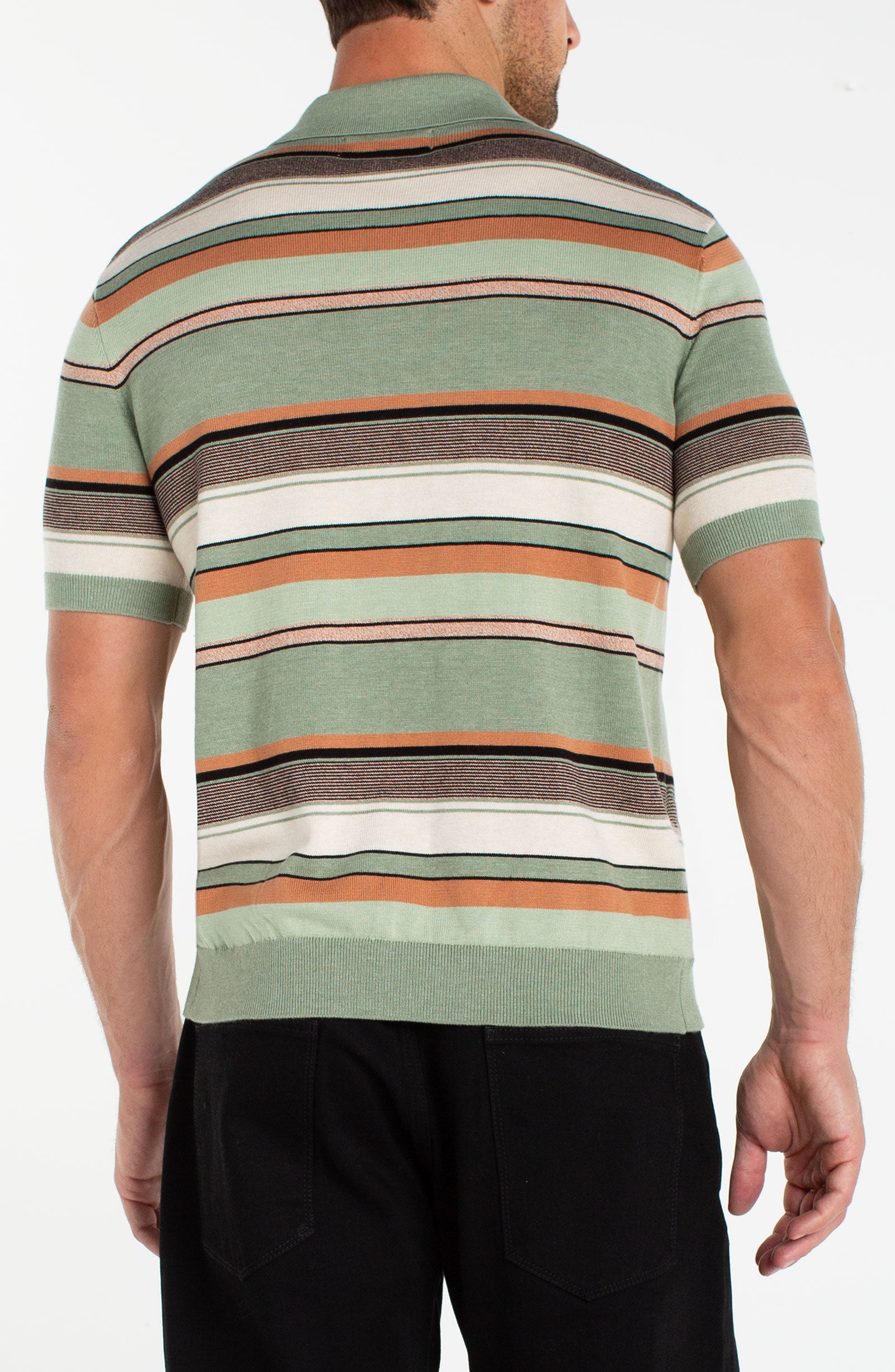 Johnny Collar Sweater Knit Polo