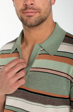 Johnny Collar Sweater Knit Polo