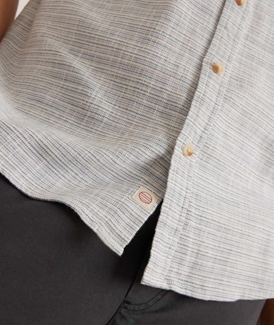 Stretch Selvage Short Sleeve Shirt