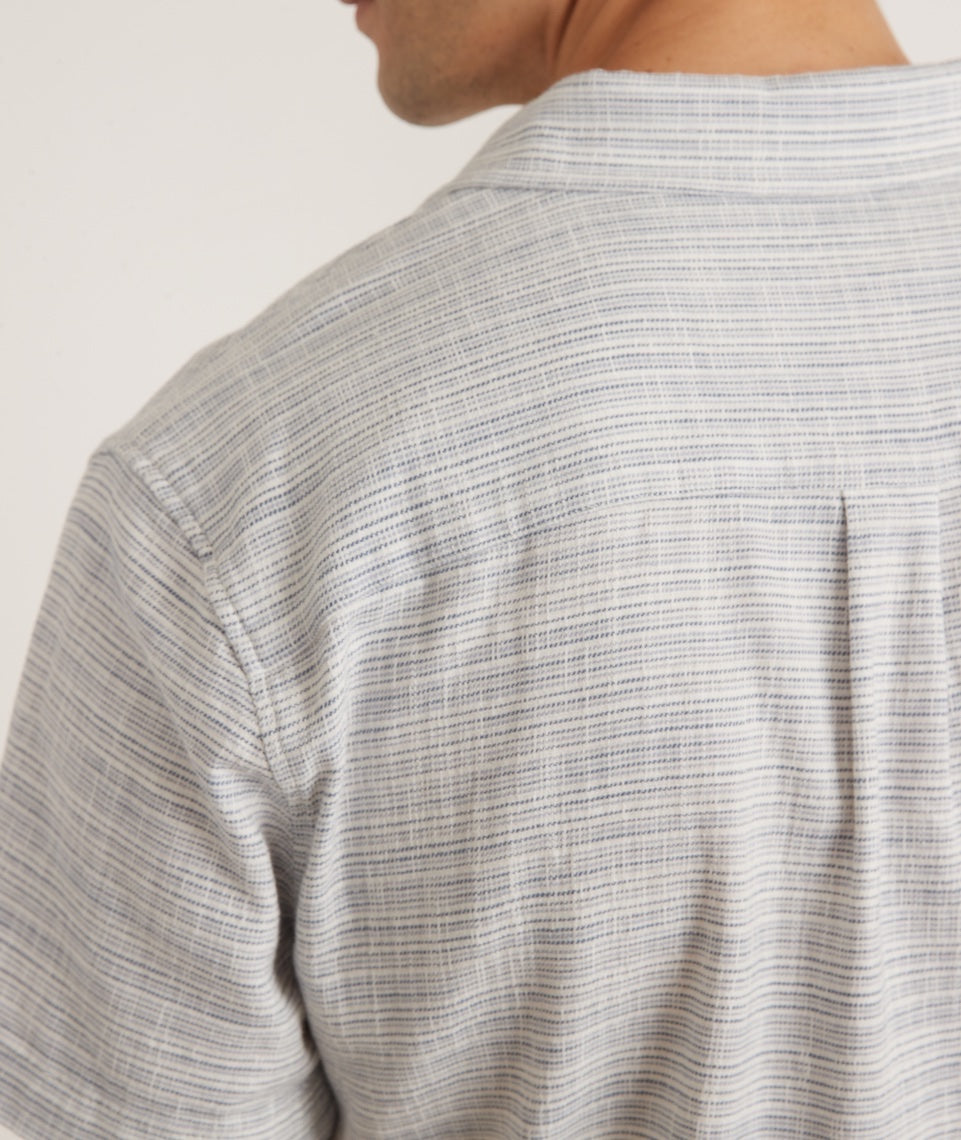 Stretch Selvage Short Sleeve Shirt