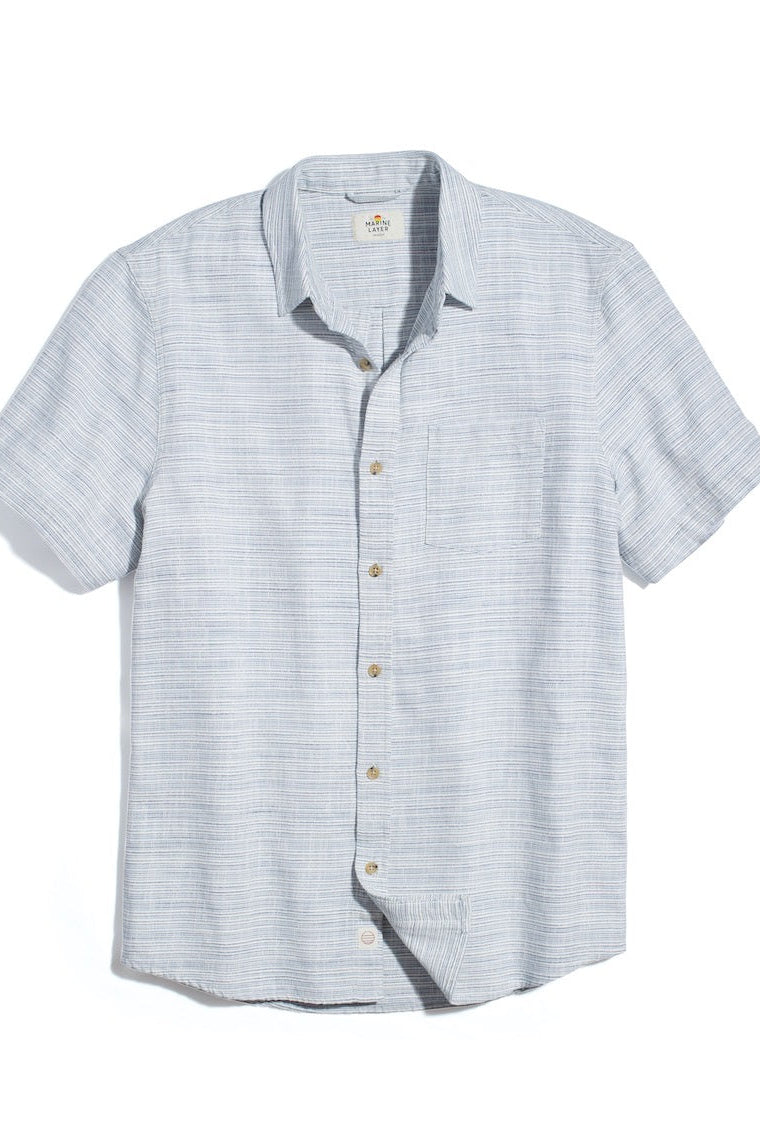 Stretch Selvage Short Sleeve Shirt