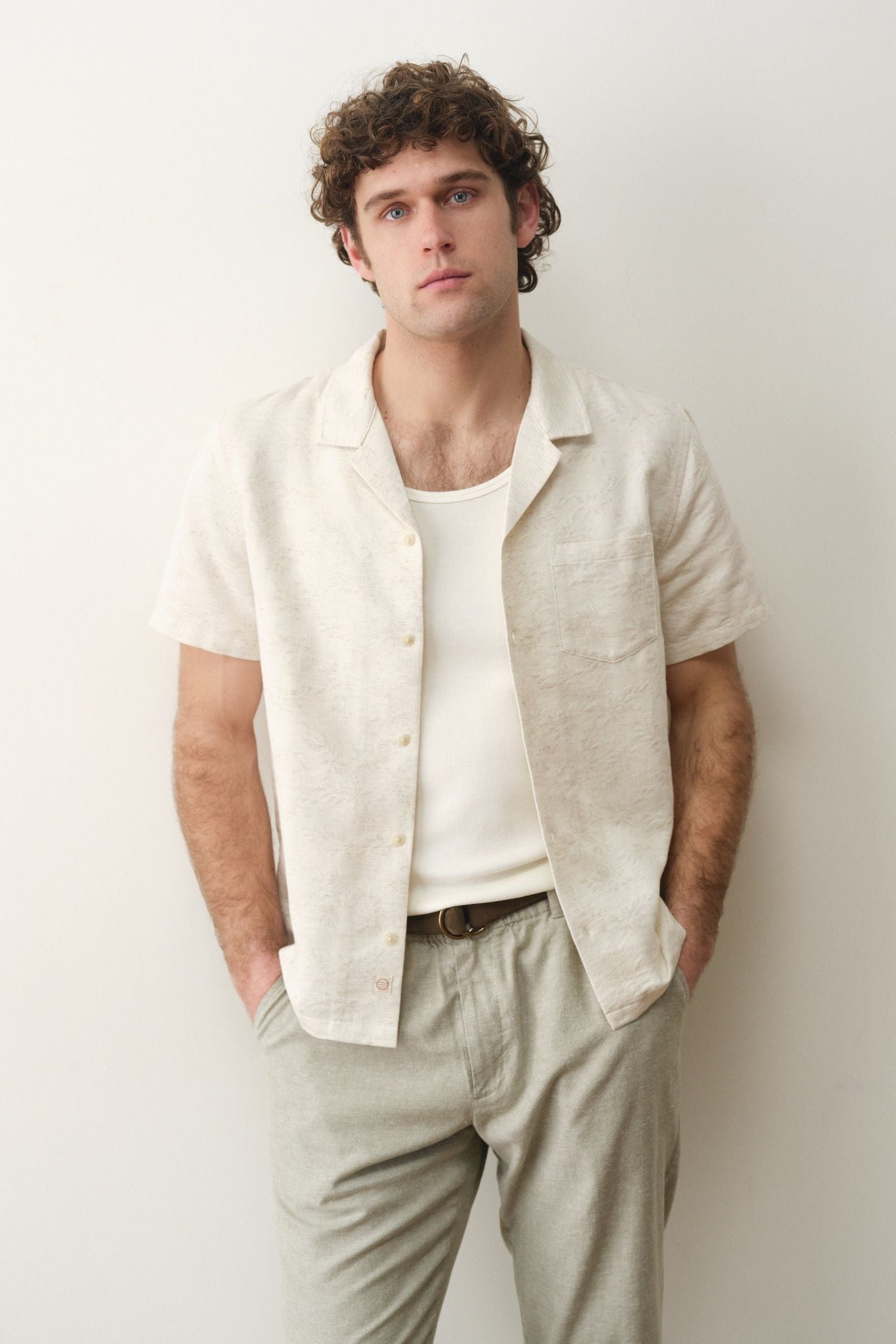 Elio Jacquard Resort Shirt