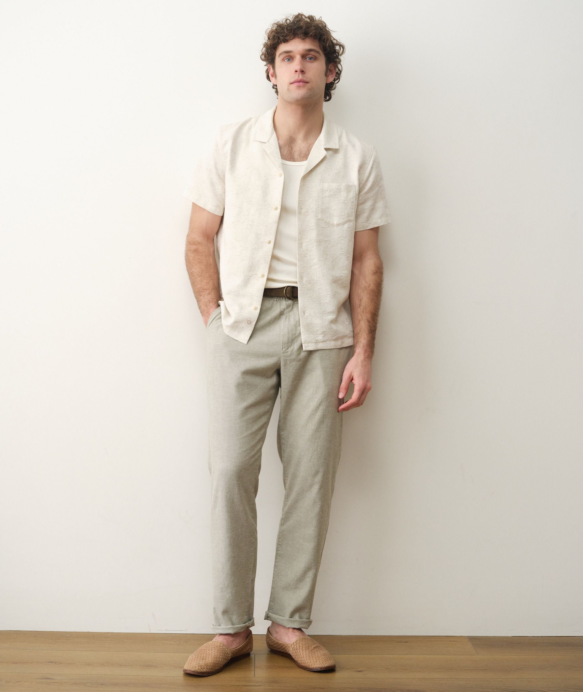 Elio Jacquard Resort Shirt