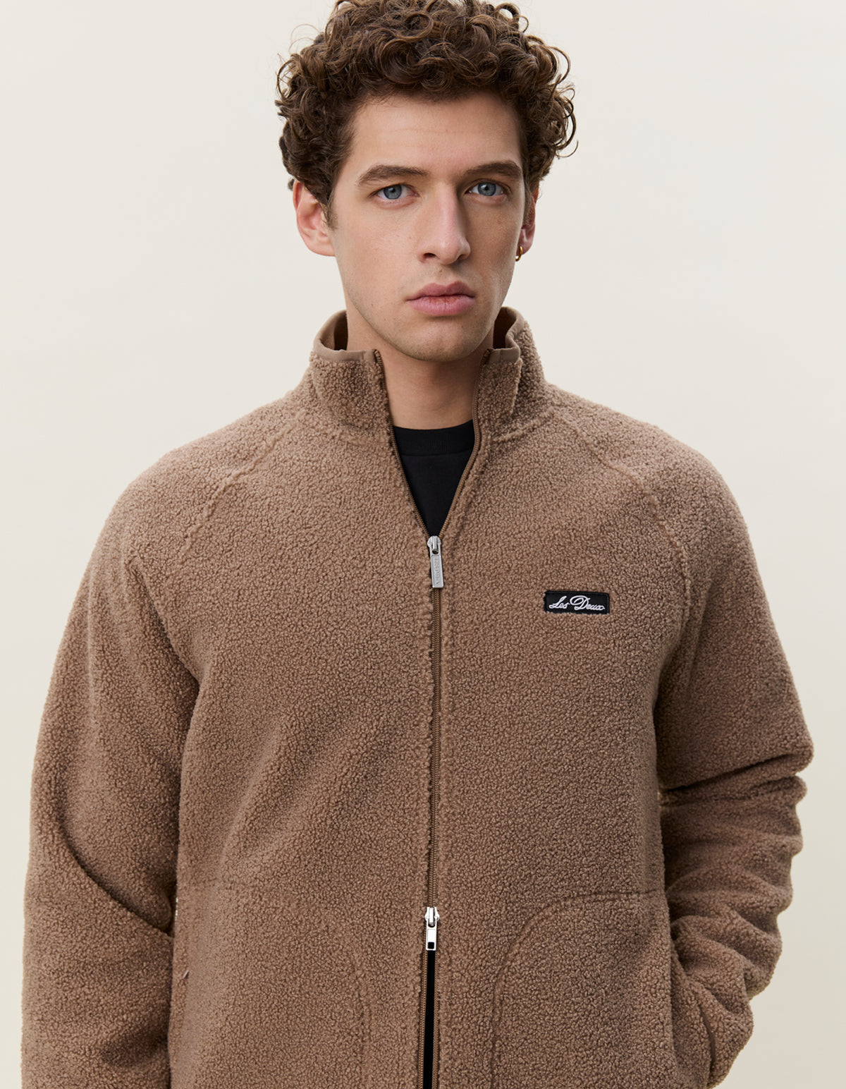 Patch Teddy Jacket