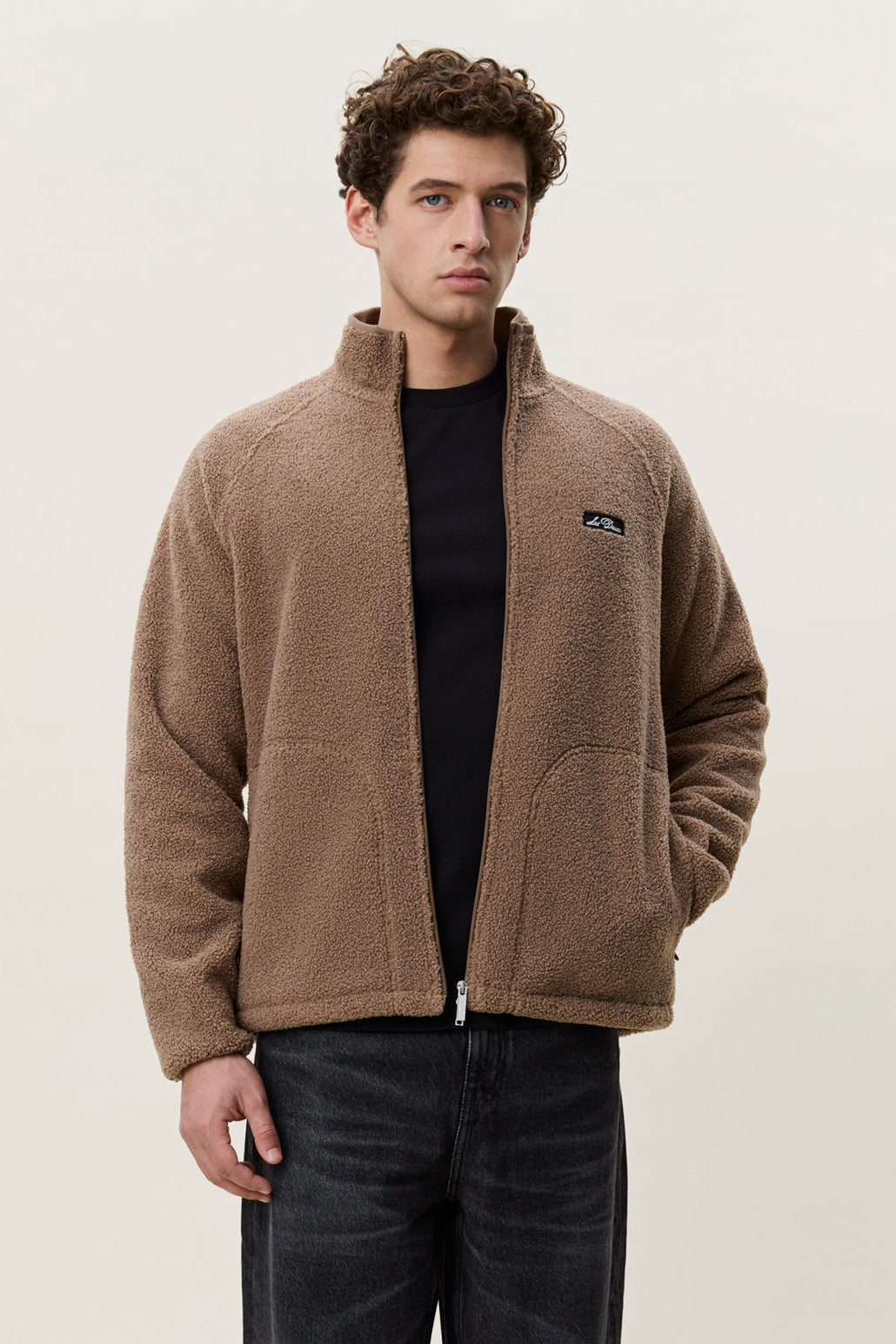 Patch Teddy Jacket
