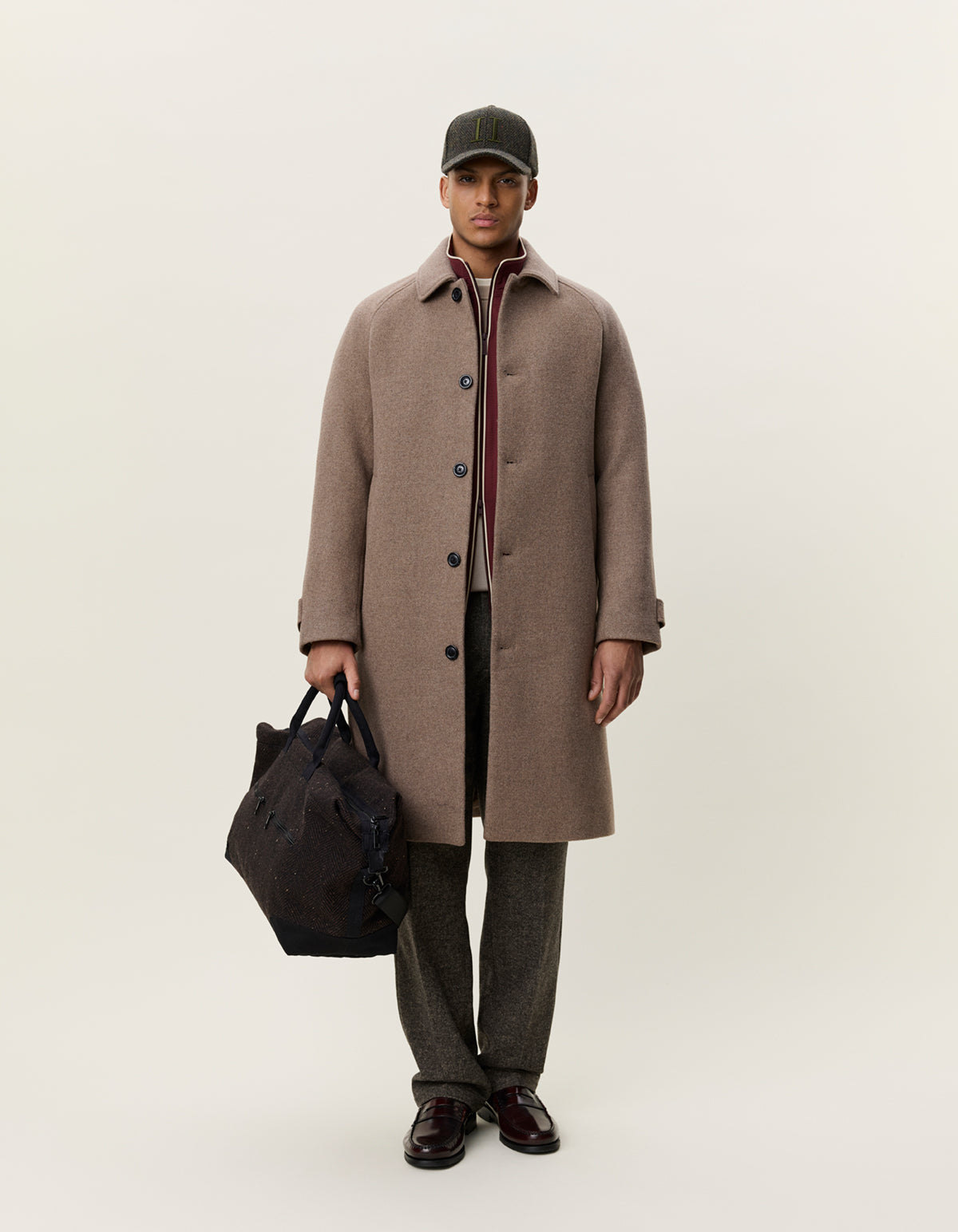 Solid Wool Coat