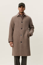 Solid Wool Coat