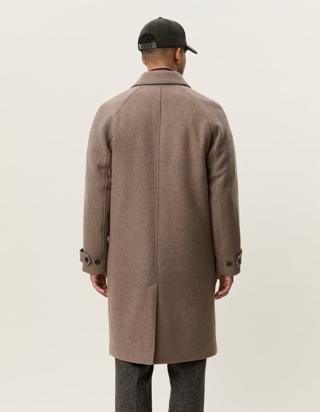 Solid Wool Coat