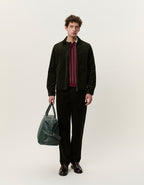 Corduroy Zipper Coach Jacket