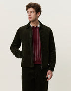 Corduroy Zipper Coach Jacket