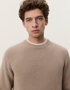 Rib Crewneck Knit