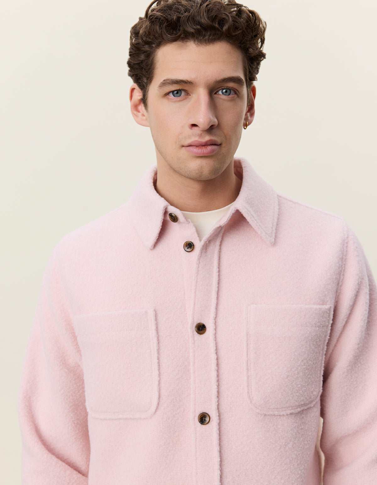 Bouclé Overshirt