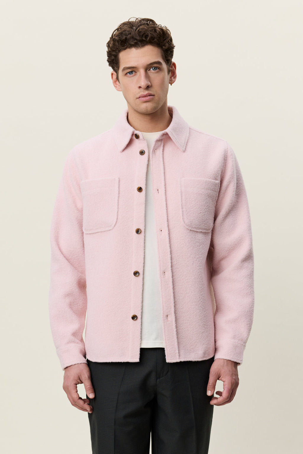 Bouclé Overshirt