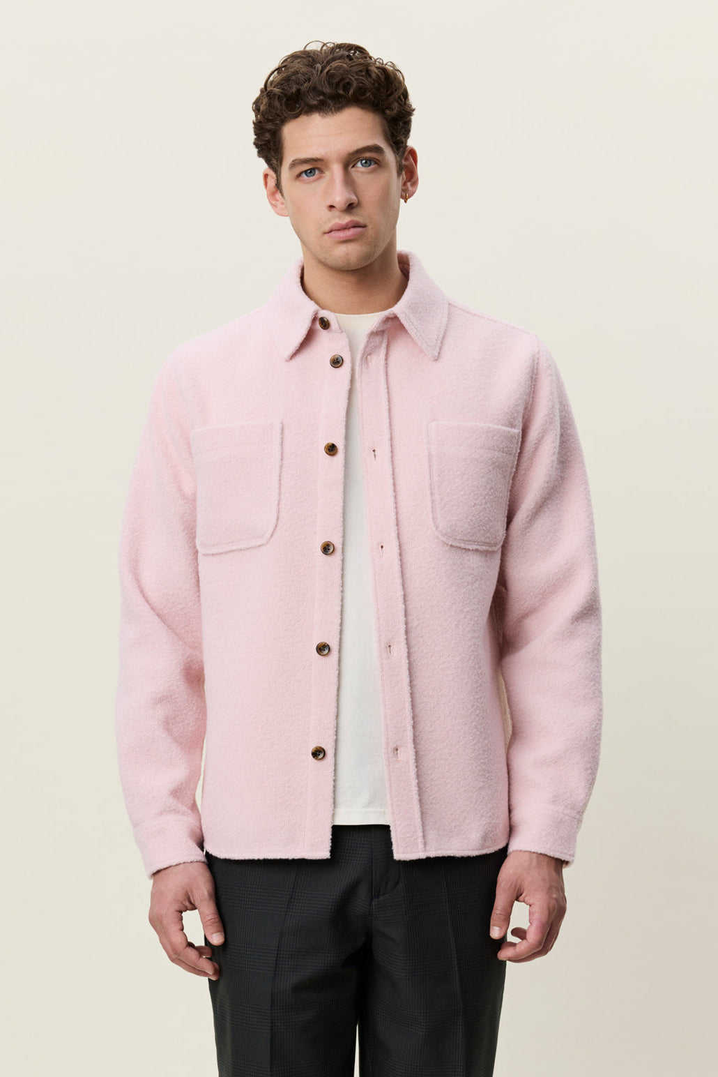 Bouclé Overshirt