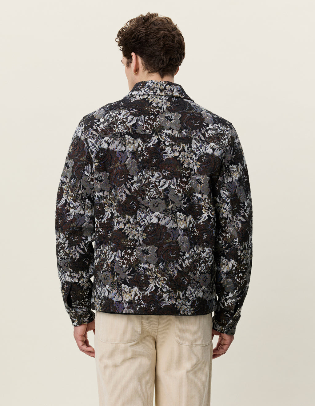 Rose Jacquard Overshirt