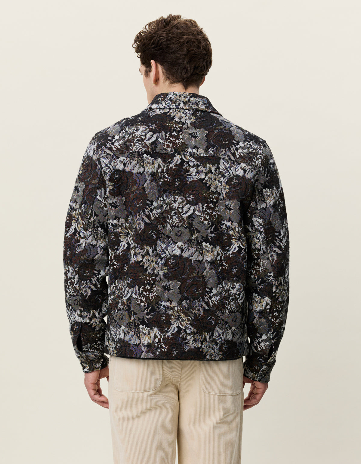 Rose Jacquard Overshirt