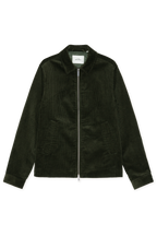 Corduroy Zipper Coach Jacket