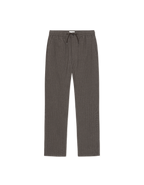 Pinstripe Tapered Suit Pants