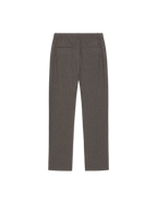 Pinstripe Tapered Suit Pants