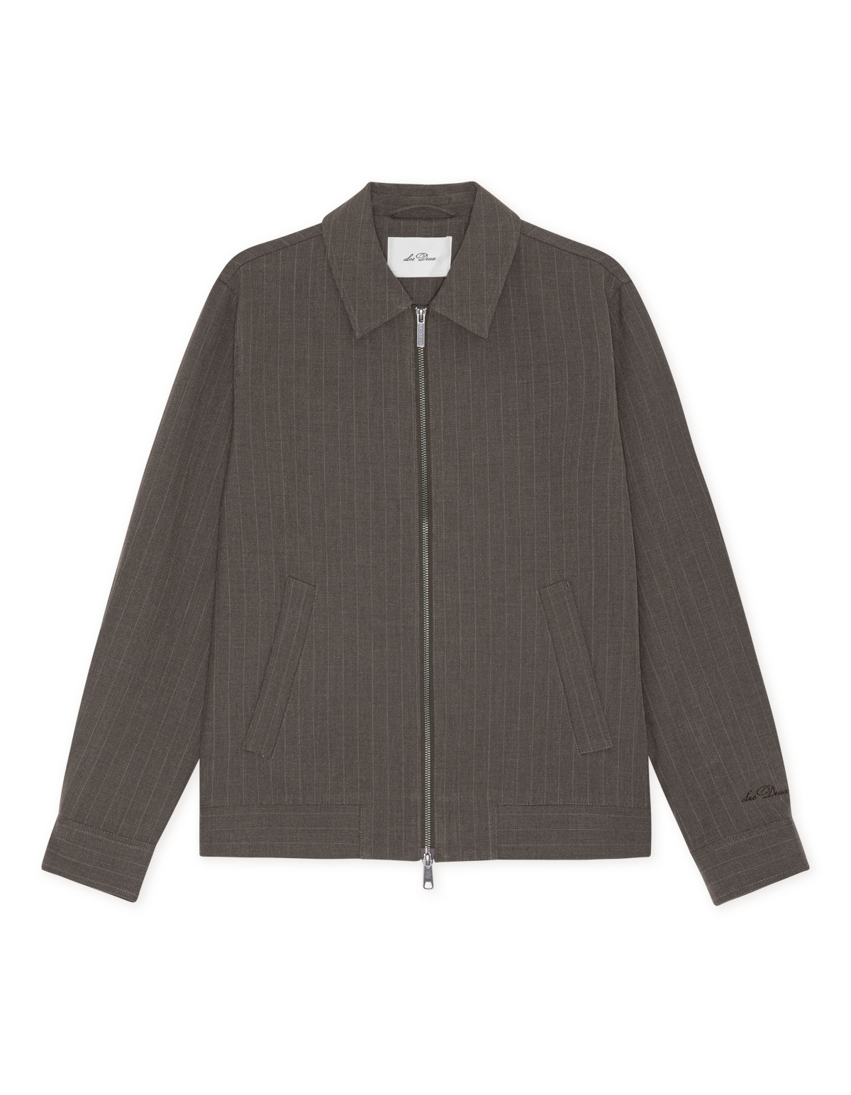 Pinstripe Coach Jacket
