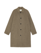 Solid Wool Coat
